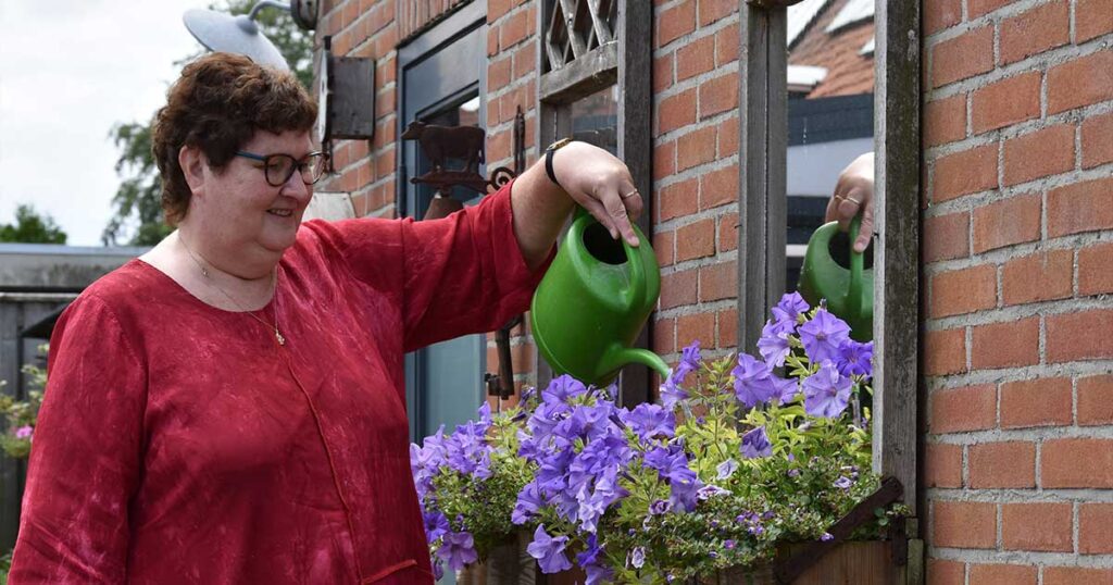 Christine had pijn na bestraling tegen borstkanker. Hyperbare zuurstoftherapie hielp.